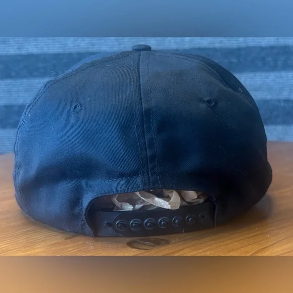 Vintage 90’s Ricky Rudd NASCAR Racing Embroidered Black SnapBack Hat OSFA EUC - Picture 5 of 7